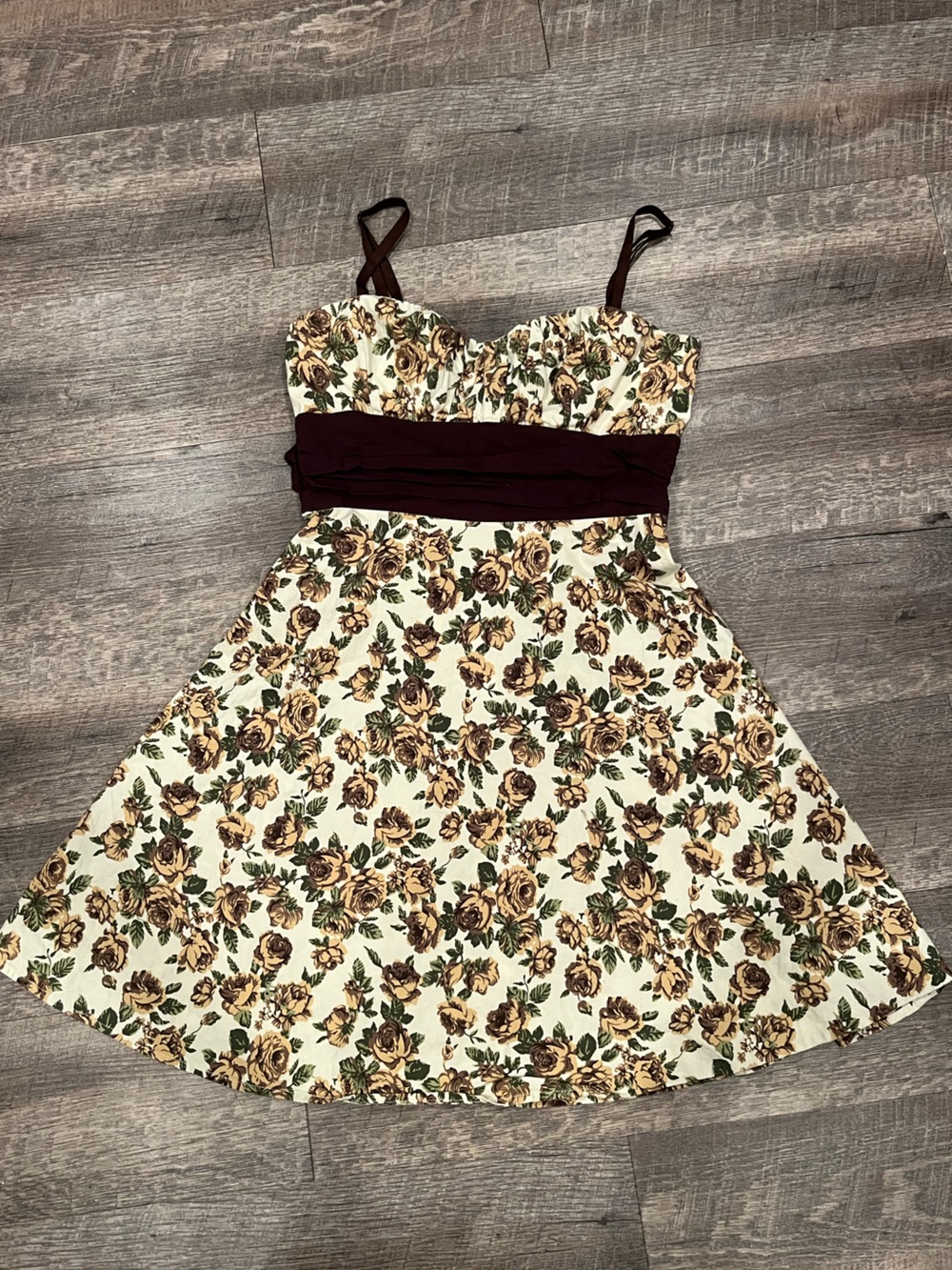 Floral Mini Babydoll Dress